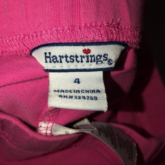 5/$10 Heartstrings size 4 pink joggers - Picture 3 of 4